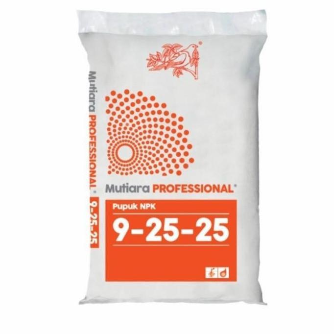 PUPUK NPK MUTIARA PROFESSIONAL 9-25-25 REPACK 1KG