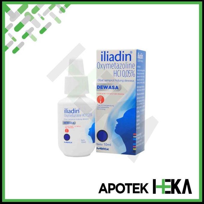 TERBARU - Iliadin Spray 0.05% Dewasa - Semprot Hidung Tersumbat