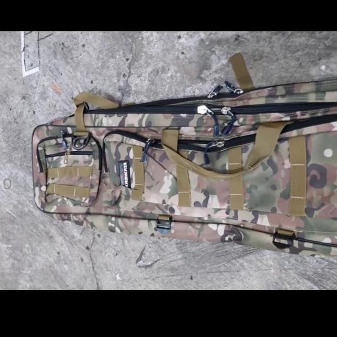 Tas Pancing Kamikaze Army 120 Cm Abri Loreng