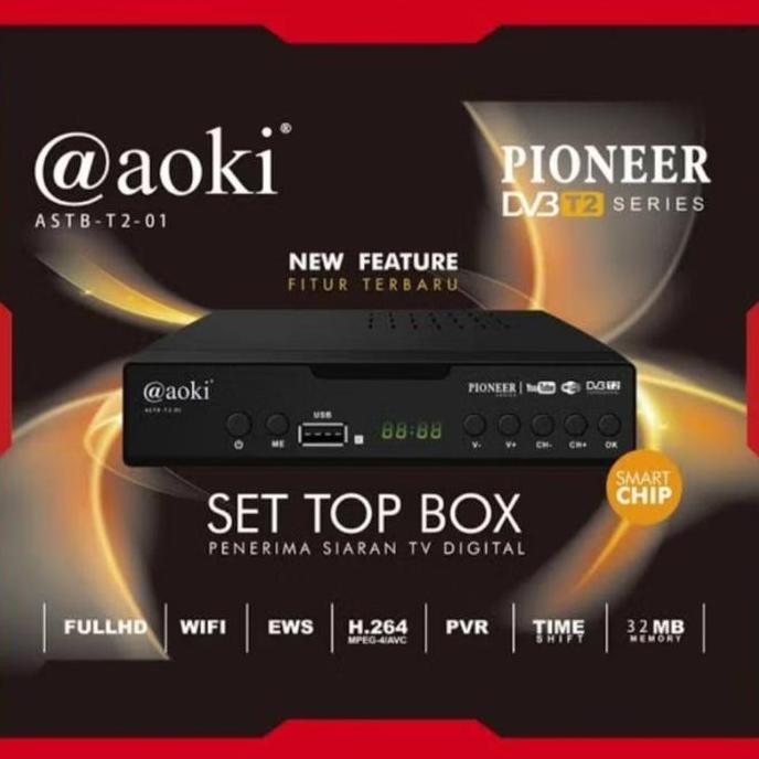 TERLARIS - Set top box stb tv digital fleco dvb t2 ful hd siaran digital fleco