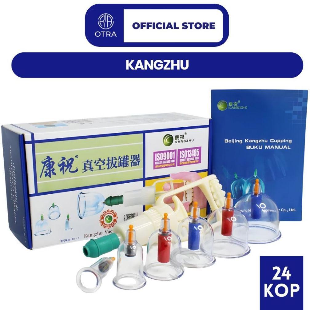 READY Alat Bekam Kangzhu Kop Angin Kangzhu isi 6, 12, Dan 24 Kop / Bekam Komplit Lengkap