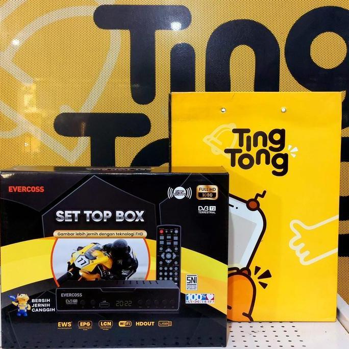 CUCI GUDANG - evercoss stb set top box max digital tv DVB T2