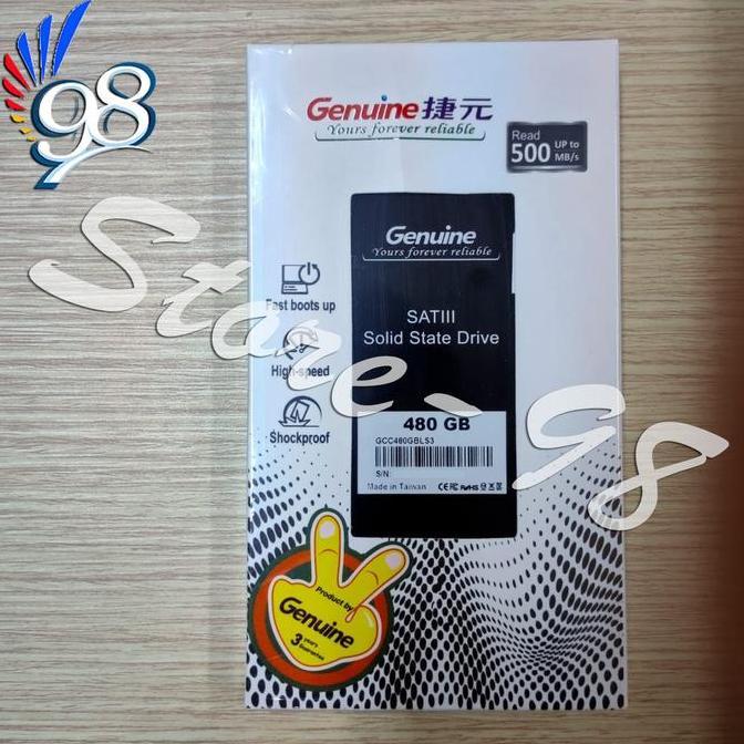 NEW SSD Genuine 480GB 2,5" - SSD 480 GB Sata 3