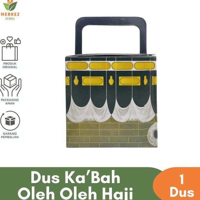 Dus Kotak Box Tali & Kabah Kemasan Packing Tempat Paket Oleh Oleh Haji dan Oleh2 Umroh Grosir 1 Pcs