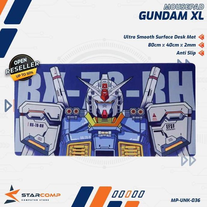 MousePad XL GUNDAM 80X40 KA-629