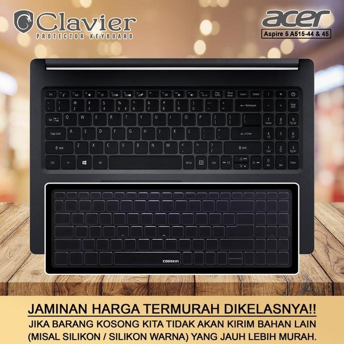 TERMURAH - Keyboard Protector Cover Acer Aspire 5 A515-45-R1ZM R3RR R49R R4F1 Tpu