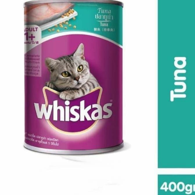Makanan Basah/wetfood Whiskas kaleng Whiskas wetfood 1 dus isi 24pcs