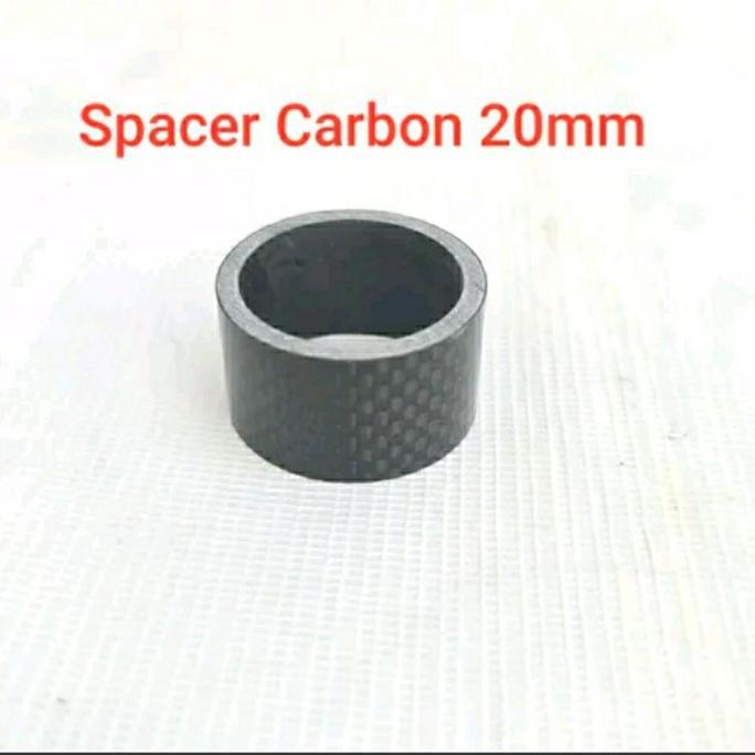 Promo Spacer Carbon 20Mm - Spacer Fork Sepeda Cod