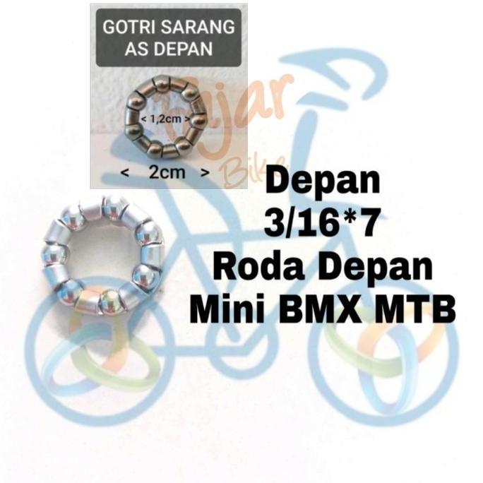 Promo Gotri / Pelor Sarang Sepeda / Laher / Laker / Hagel Muka / Depan, Setir / Fork, Belakang, Teng