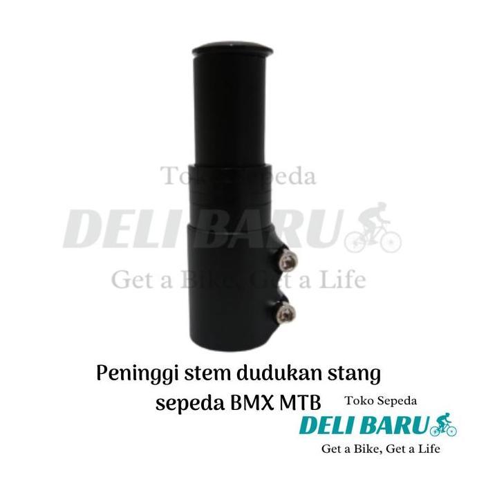 Promo Peninggi Stang Stem Extender Alloy Oversize Sepeda Mtb Bmx Cod