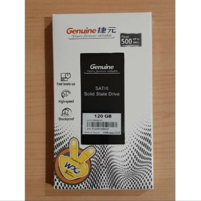 BEBAS ONGKIR - GENUINE 120GB 3D NAND SATA III 2.5inch SSD