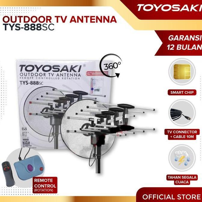 SUPER HEMAT - Toyosaki Antena TV Digital OUTDOOR TYS 888 SC