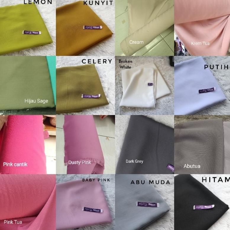 Jilbab Segiempat Wolfis / Khimar Segi Empat Wolfis Polos 120 X 120