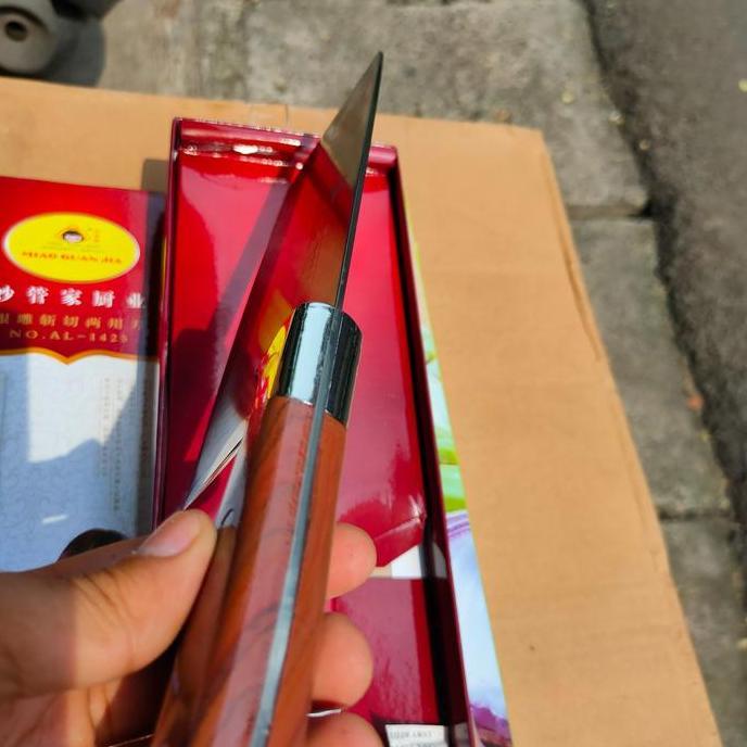 golok gading ayam golok super tajam steenless tebal murah