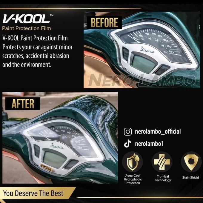 VKOOL PPF Speedometer Motor Honda Vario 125 LED