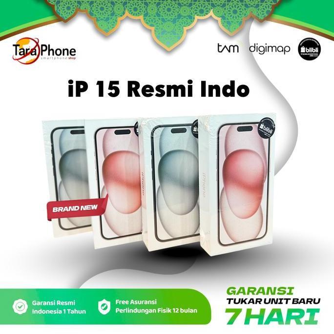 [TP X RBS] - Apple iPhone 15 128GB Brand New Resmi Indonesia IBOX DIGIMAP GDN