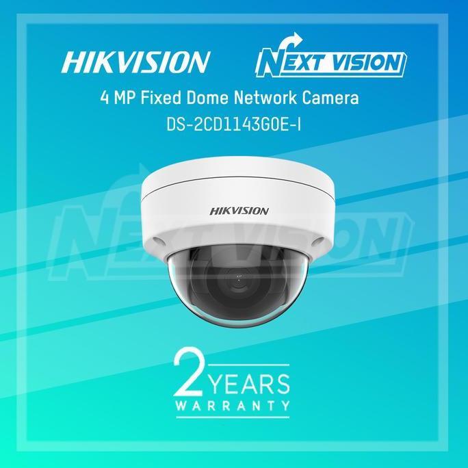 TERMURAH - DS-2CD1143G0E-I - HIKVISION IP CAMERA 4 MP