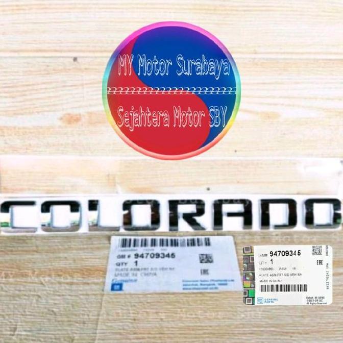 TERMURAH - Emblem COLORADO Chevrolet Colorado
