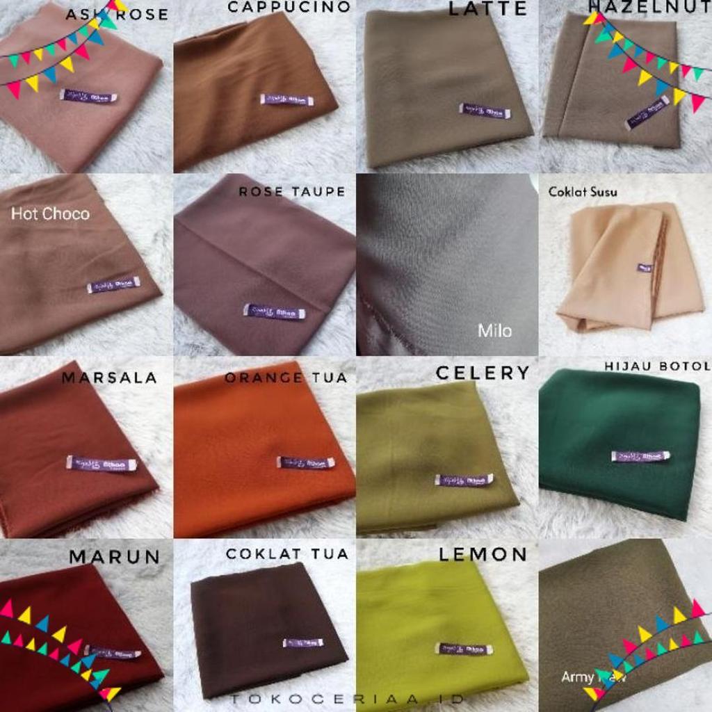 Jilbab Segiempat Wolfis / Khimar Segi Empat Wolfis Polos 120 X 120