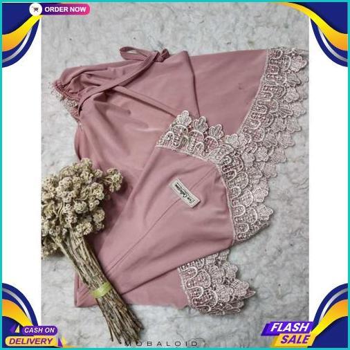 Hijab Instan Jersey /  Jilbab Instan Renda /  Hijab Plat Esk_R2