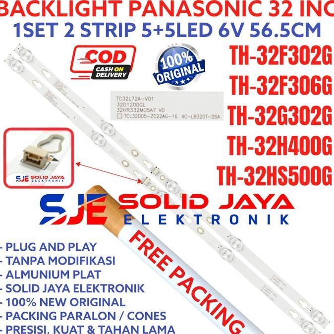 Youii- Backlight Tv Led Panasonic 32 Inc Th 32F302 32G302 32F306 32H400 32Hs500 32Hs500G 32F302G 32G