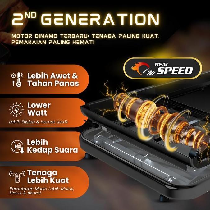 Promo Free Ongkir + Rakit Surabaya - Treadmill Listrik RedPanda 585L/LM Diskon