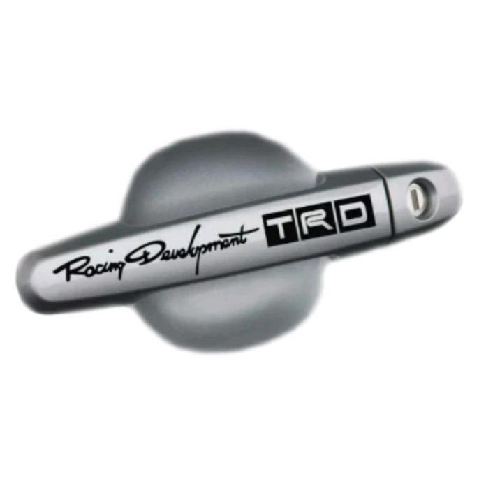 Stiker handle pintu Mobil Trd Racing Devolepment Keren Sticker Trd