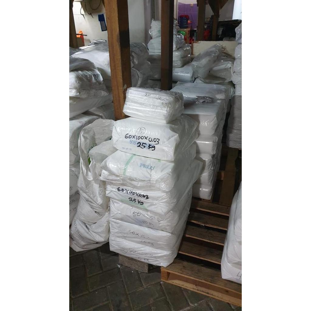 Picnpic- Kantong Plastik Bening Ukuran 35X50 Cm- Pe 35X50 Cm Tebal 0,3M
