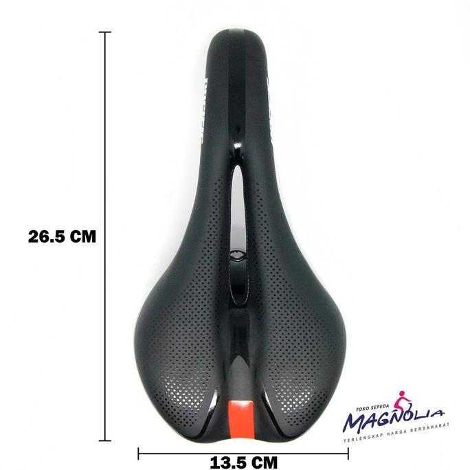 Promo Jok Sadel Sepeda Pacific Balap Roadbike Empuk Dengan Lubang Ventilasi Cod