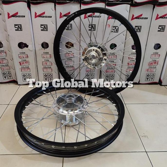 VELG ROSSI JUPITER MX NEW MX KING MX OLD SEPASANG RING 17 - VELG ROSSI ORIGINAL