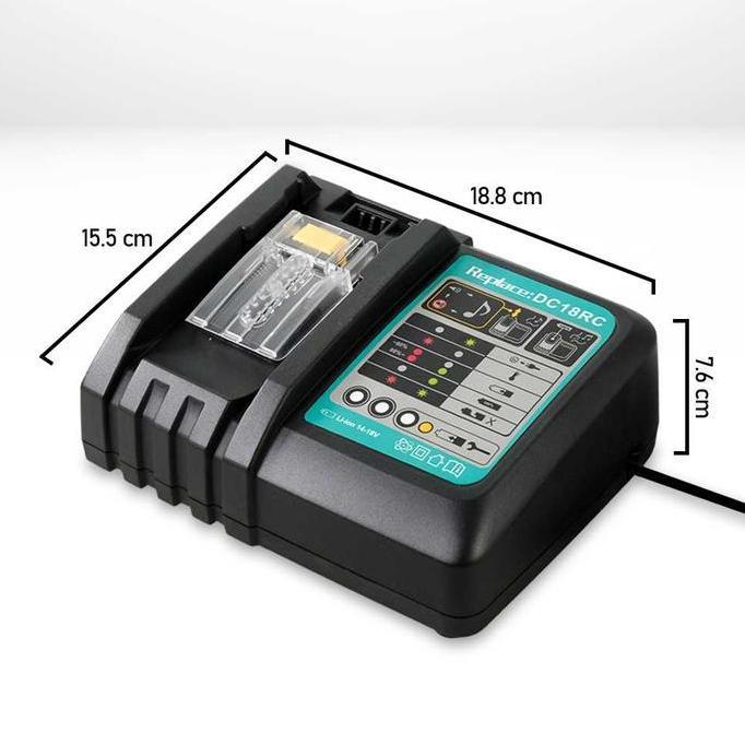 Ready Charger Baterai Bor Cordless 18V 3A Universal Casan Batre Bor Listrik