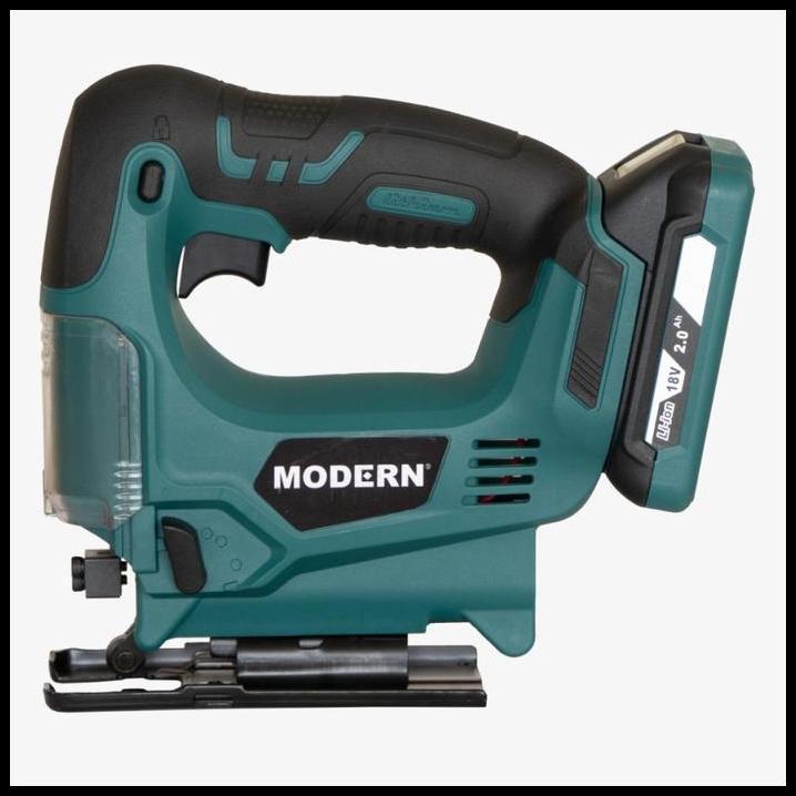 GRATIS ONGKIR MESIN JIGSAW CORDLESS MODERN M-22,GERGAJI JIG SAW BATERAI 20V MODERN 