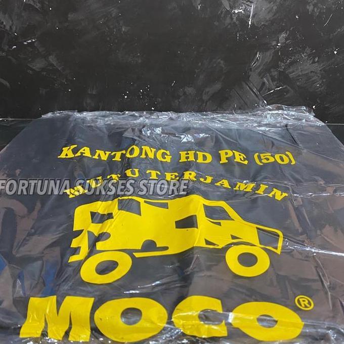 Picnpic- Kantong Plastik Kresek 50 Merah - Kantong Plastik Kresek Jumbo Merah