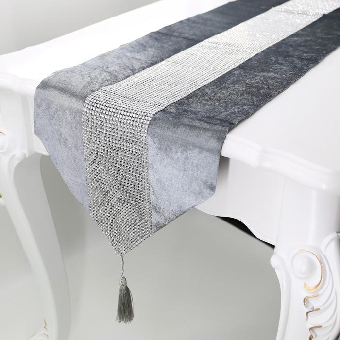 Taplak Meja Panjang 340 cm - Table Runner Belgi Mewah 3 meter