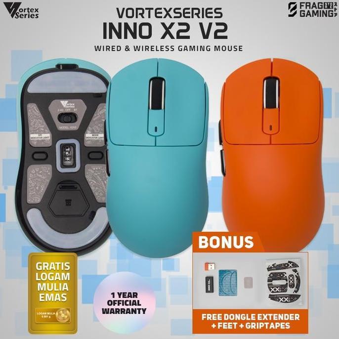 Vortexseries Vortex INNO X2 Super Light Wireless Gaming Mouse