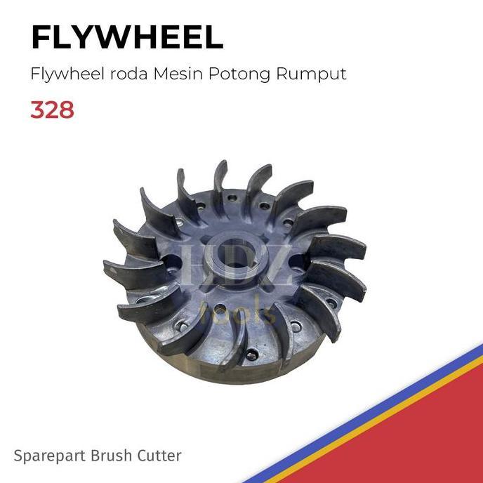 flywheel roda mesin potong rumput brushcutter 328