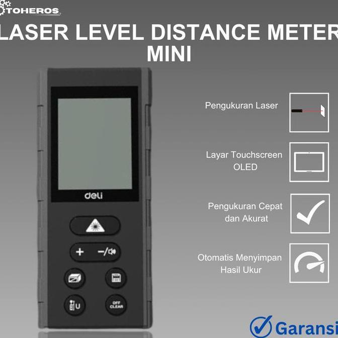 METERAN LASER DISTANCE METER 100 METER DIGITAL