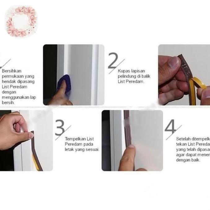 door seal list peredam suara karet pintu kayu pintu alumunium jendela per roll