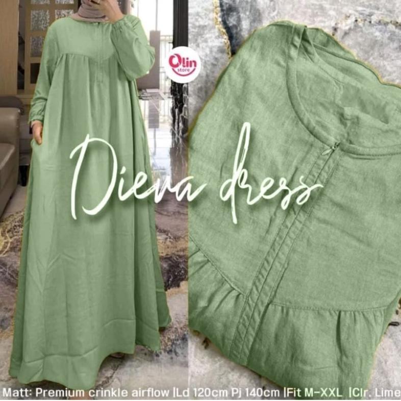 HOT DIERA DRESS -GAMIS DIERA DRES BTG TERBARU //Gamis terbaru //gamis kekinian
