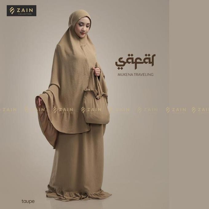 SAFAR>> Mukena dewasa traveling / Mukena Terbaru 2024 Mukena premium Mewah By ZAIN Collection