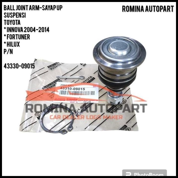 DISKON BALL JOINT UPPER ARM ATAS TOYOTA INNOVA 2004-2014 FORTUNER HILUX ORIGINAL ASLI FOTO MOTORCYCL