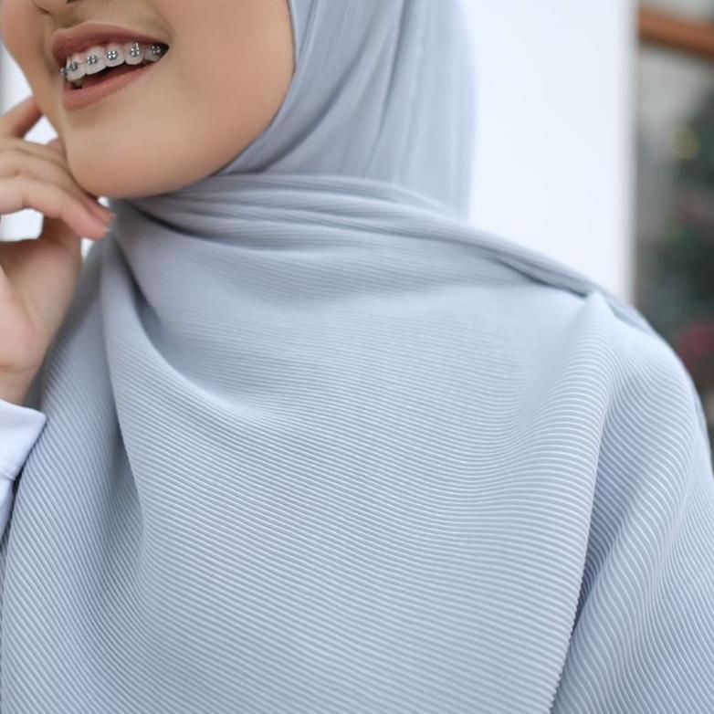 Promo Buka Puasa SYARII PASHMINA PLISKET JUMBO BUTTONSCARVES non logo 200x80cm pleated super mini hi