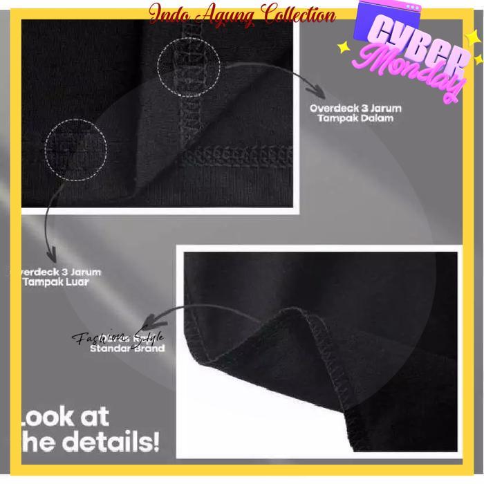 KAOS PLESETAN PREMIUM TEU JELAS UNISEX COMBAT KATA-KATA HITAM PEKAT - HIGH, DIGITAL INDO AGUNG COLLE