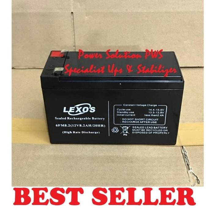 Battery Ups 12V 8Ah Baterai Ups 12V 8, 2Ah Murah
