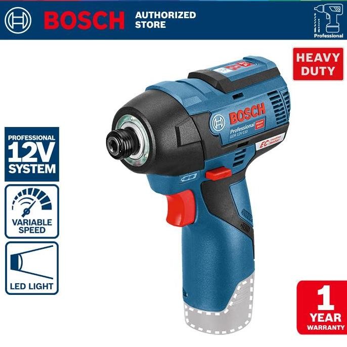 Bosch Brushless Impact Driver / Obeng 12Volt GDR 12V-110 (Unit Only)