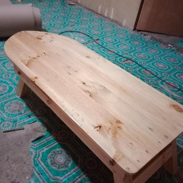 Meja Lipat Setrika Dari Bahan Kayu Jati Belanda