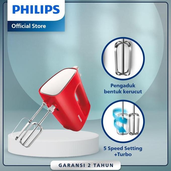 Promo Philips Mixer (Hand Mixer ) - HR1552 - 170 Watt , Mixer Philips Chopper Mixer COD