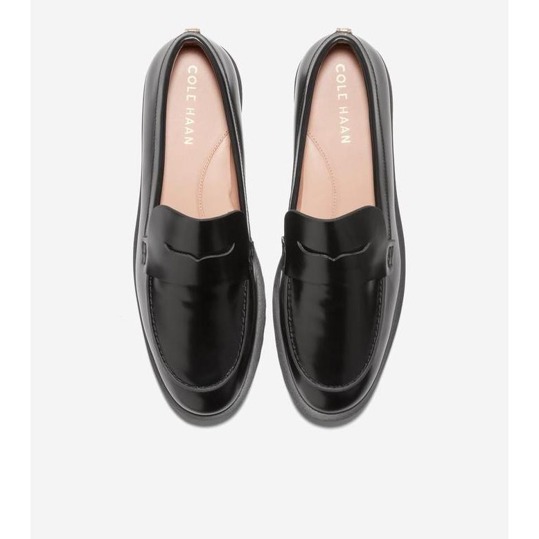 Cole Haan Women Geneva Loafer - Sepatu Wanita (Black)
