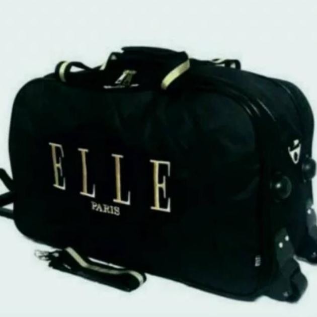 W Store - Travel Bag Elle Trolley Tas Baju Tas Pakaian Tas Jinjing Travel roda 2 Multifungsi