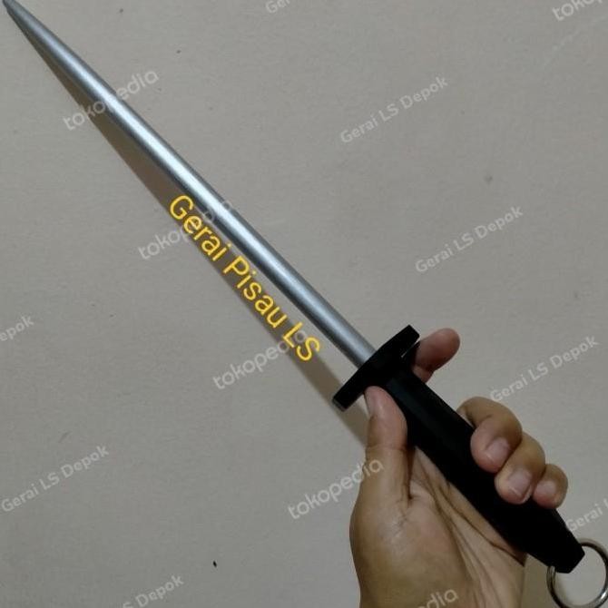 [Best] Asahan FDick eurocut sharpening steel fine cut round 30 cm